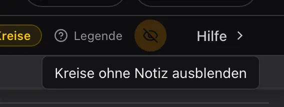 Kreise ohne Notiz ausblenden